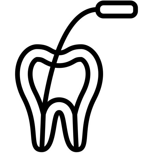 Dental protection tooth icon